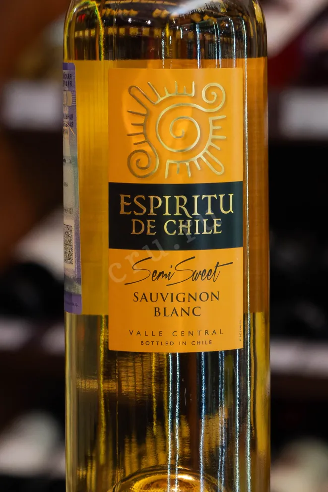 В магазине Крю Профи Espiritu de Chile Sauvignon Blanc 2024 0.75 л