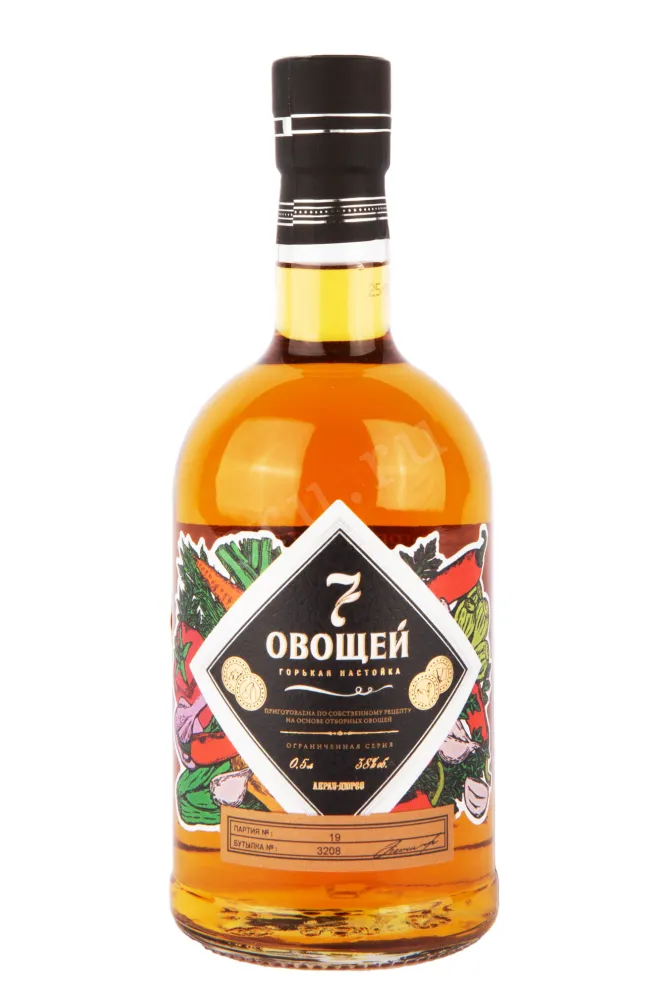 Настойка 7 овощей   0.5 л