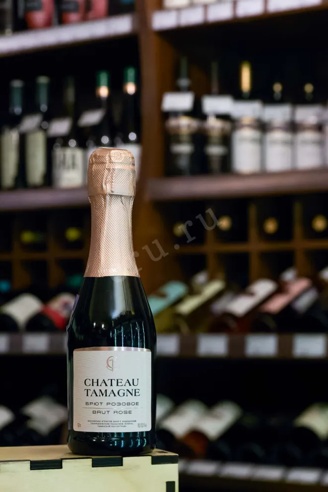 В магазине Крю Профи Chateau Tamagne Rose Brut 2025 0.2 л