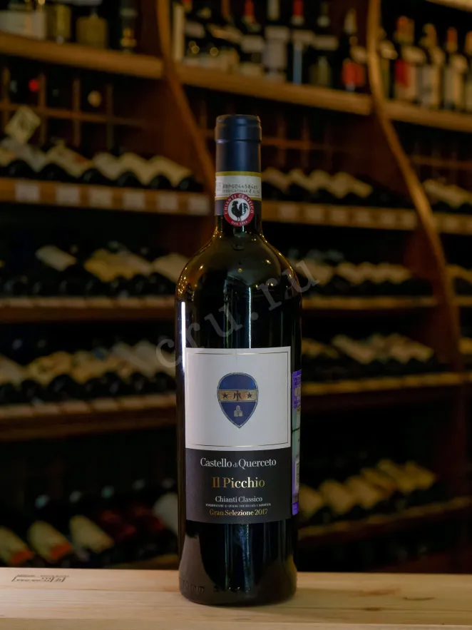 В магазине Крю Профи Castello di Querceto Il Picchio Chianti Classico Gran Selezione 2017 0.75 л