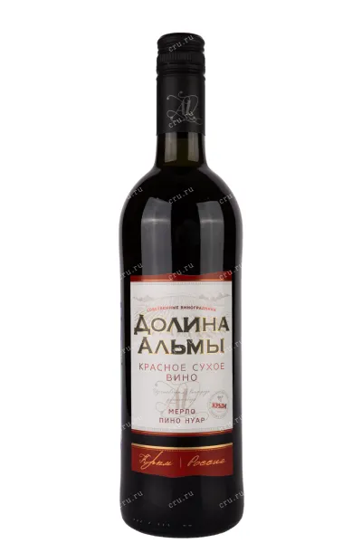Вино Долина Альмы Мерло-Пино Нуар 2021 0.75 л