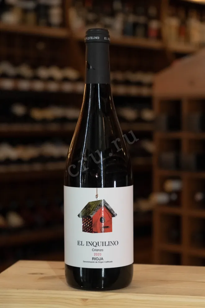 В магазине Крю Профи El Inquilino Crianza Rioja DOCa 2020 0.75 л
