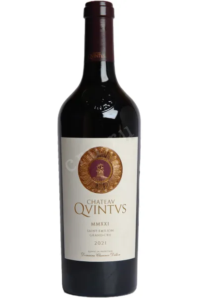 Вино Chateau Quintus Saint-Emilion Grand Cru AOC 2021 0.75 л