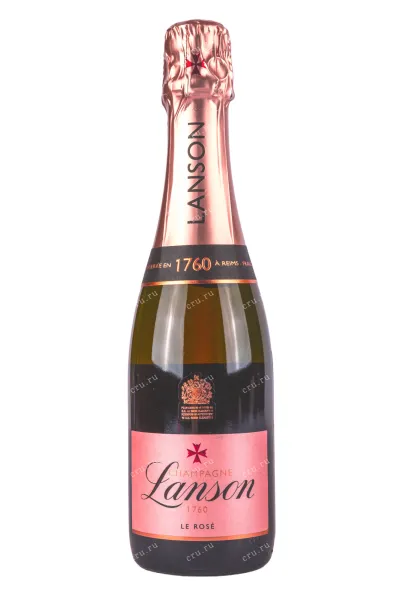 Шампанское Lanson Le Rose Brut 2018 0.375 л