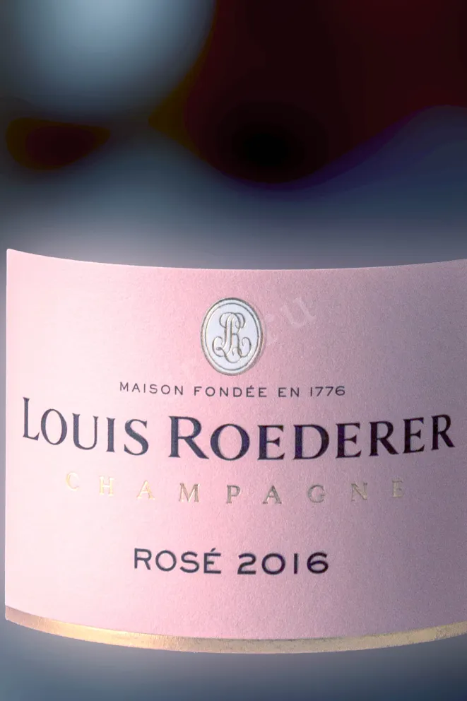 Этикетка Louis Roederer Rose 0.375 л
