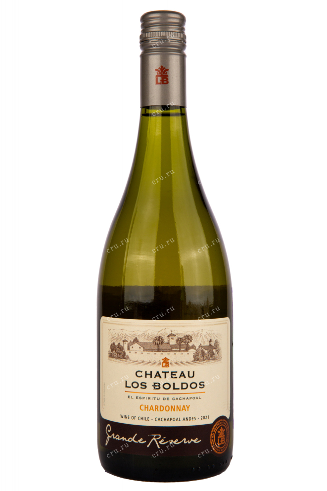 Вино Chateau Los Boldos Grande Reserve Chardonnay 2021 0.75 л