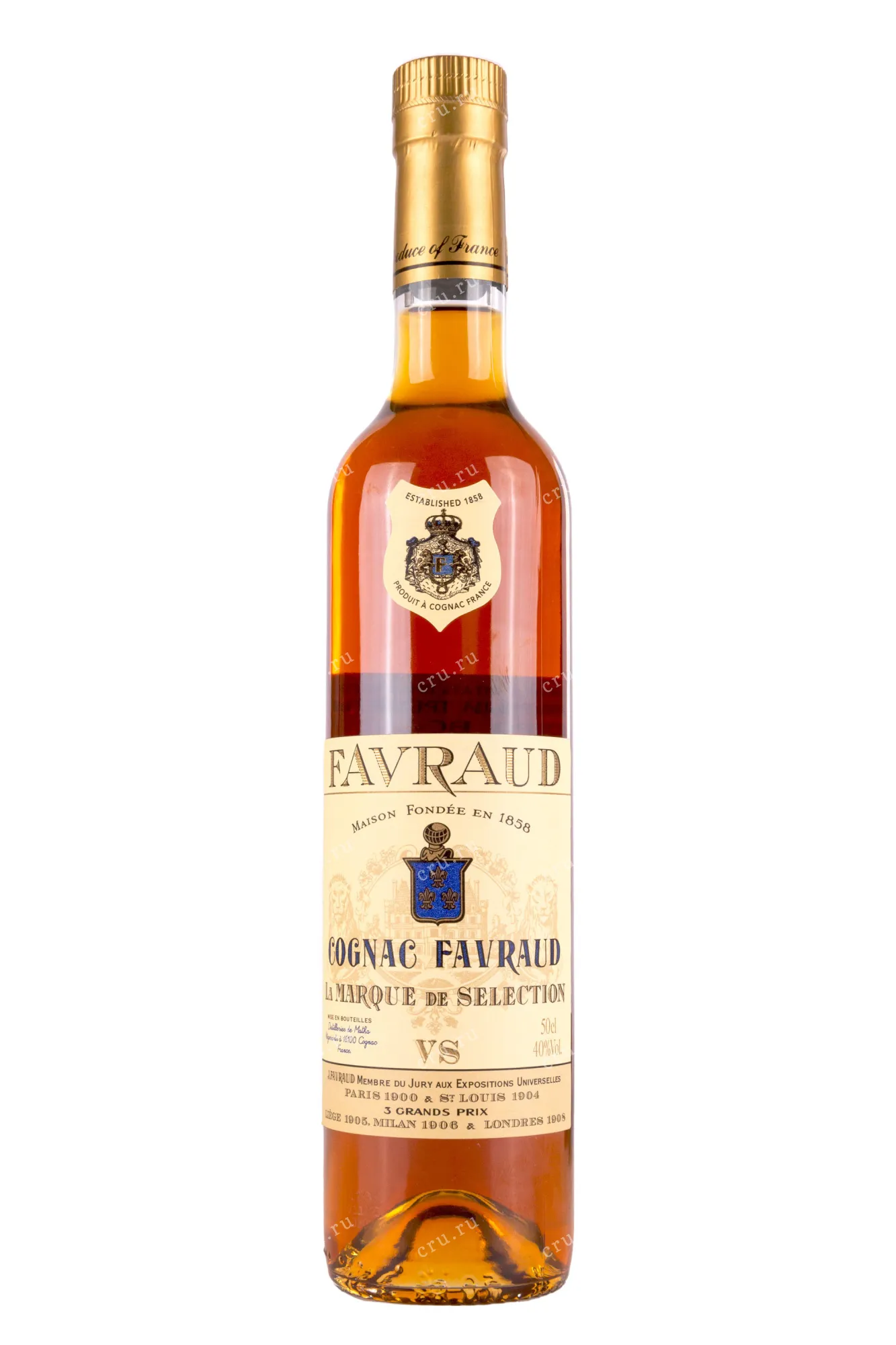 Фото — Коньяк Favraud VS   0.5 л