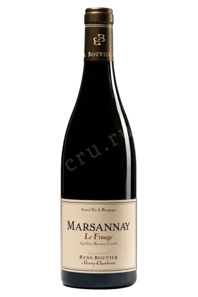 Вино Domaine Rene Bouvier Marsannay Le Finage 2019 0.75 л