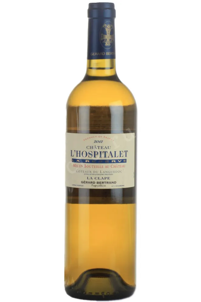 Вино Chateau L Hospitalet La Reserve Blanc 2012 0.75 л