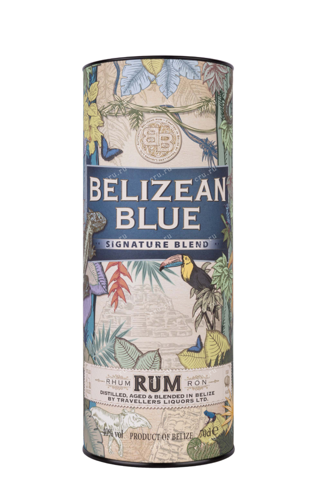Ром Belizean Blue Signature Blend in tube  0.7 л