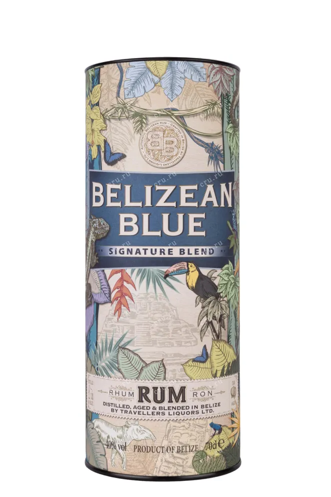 Ром Belizean Blue Signature Blend in tube  0.7 л