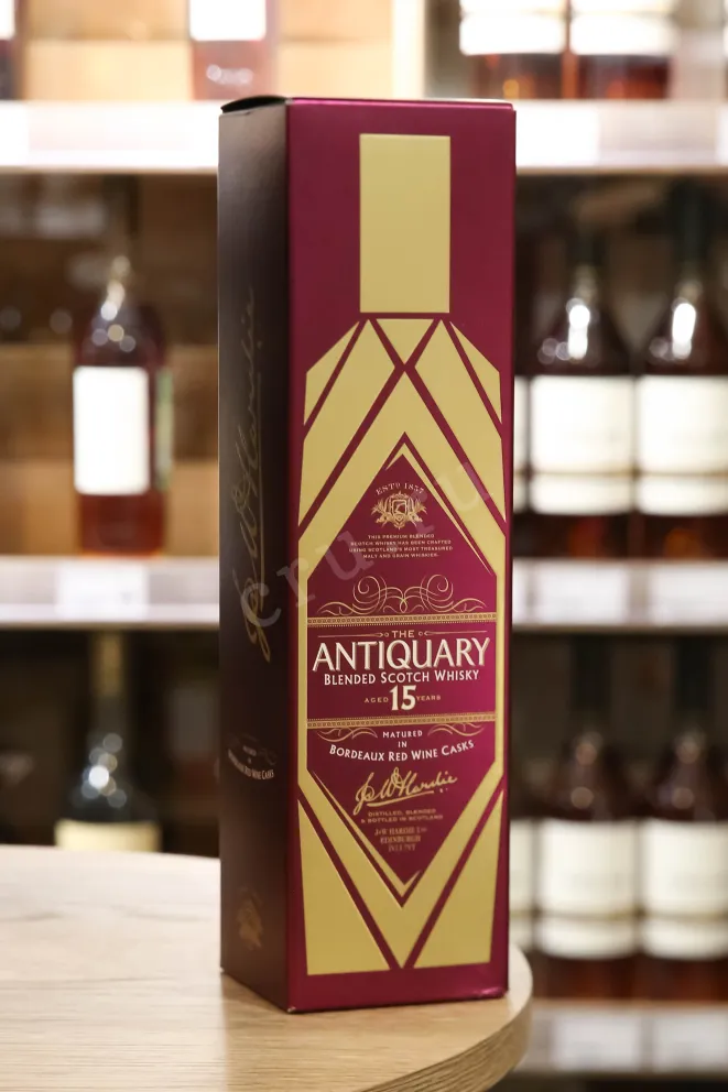 В магазине Крю Профи The Antiquary 15 years in gift box 0.7 л