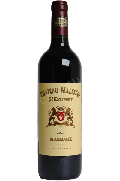Вино Chateau Malescot Saint-Exupery Grand Cru Classe Margaux 2021 0.75 л