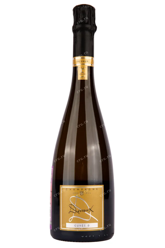 Шампанское Devaux Cuvee D aged 5 years gift box 0.75 л