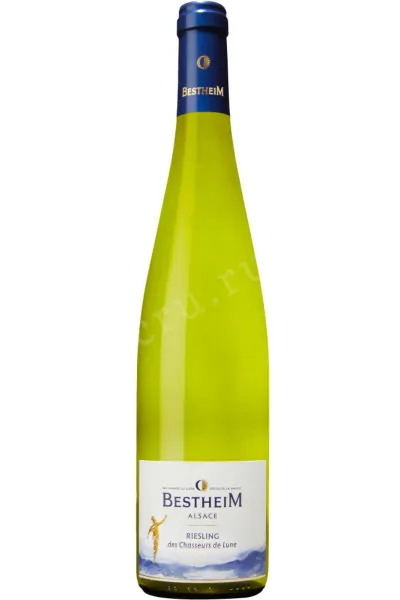 Вино Bestheim Riesling des Chasseurs de Lune Alsace AOC 2022 0.75 л