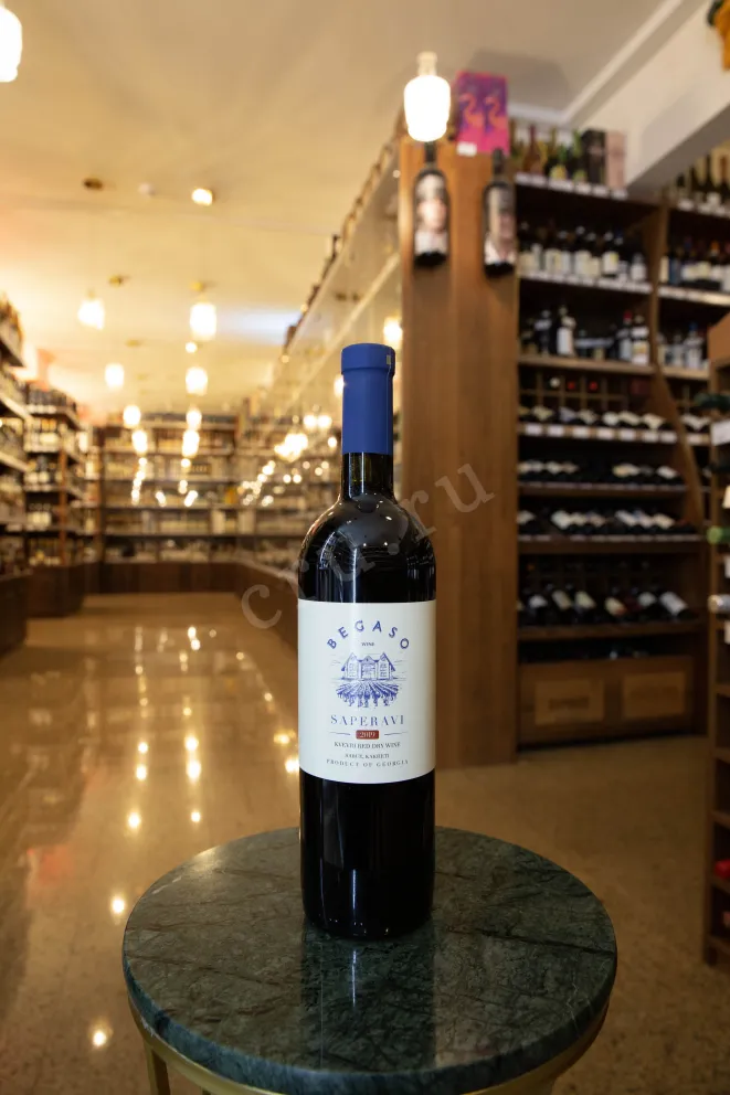 В магазине Крю Профи Begaso Saperavi Kvevri 2019 0.75 л