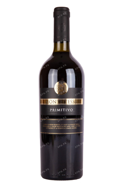 Вино Monte Tessa Primitivo 2021 0.75 л