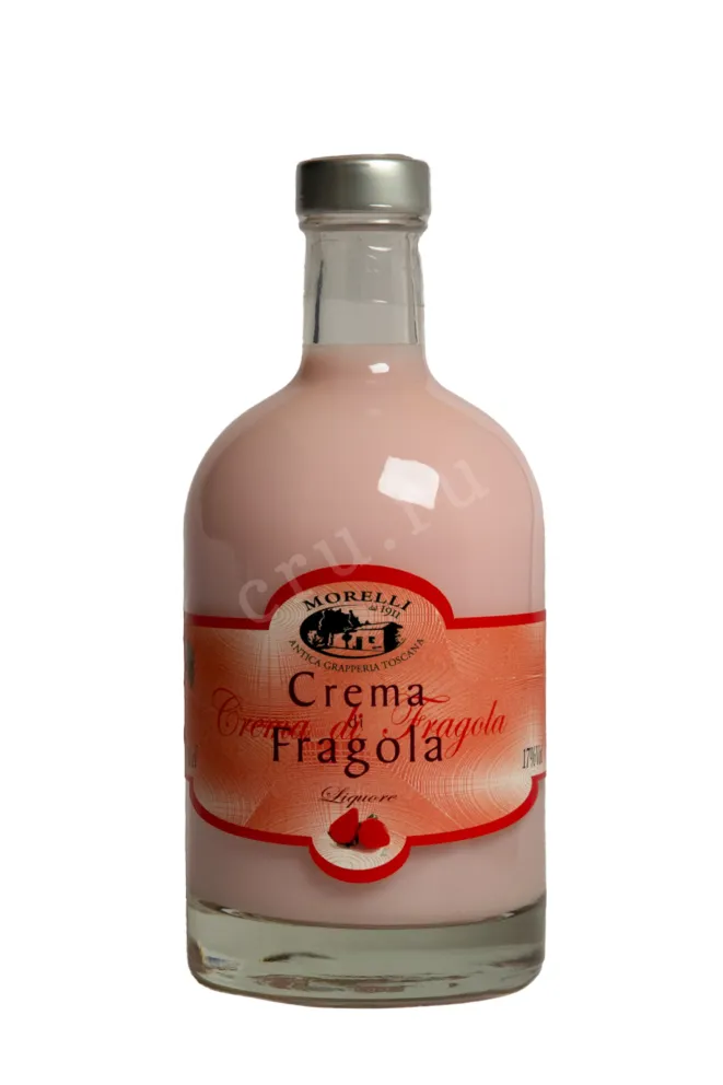 Ликер Morelli Figlio Crema di Fragola  0.5 л