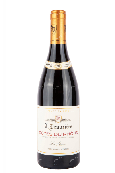 Вино J. Denuziere Cotes du Rhone 2018 0.75 л