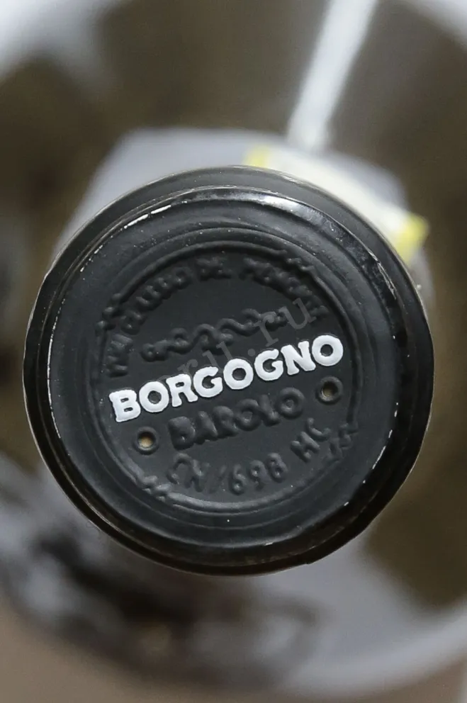 Пробка Borgogno Barolo Riserva with gift box 1961 0.72 л