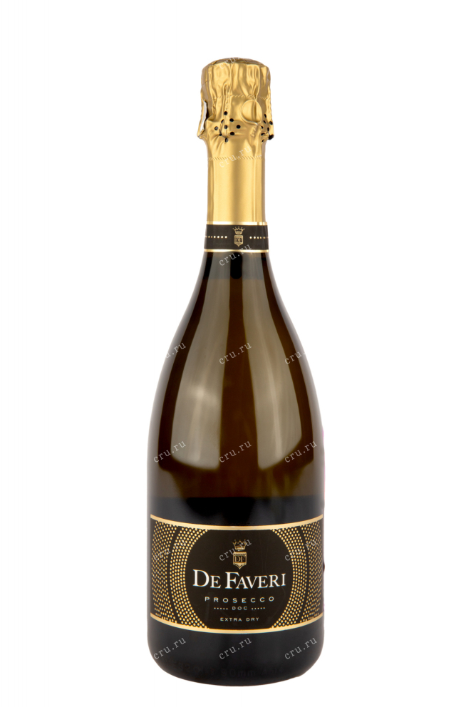 Игристое вино De Faveri Prosecco Extra Dry Treviso  0.75 л