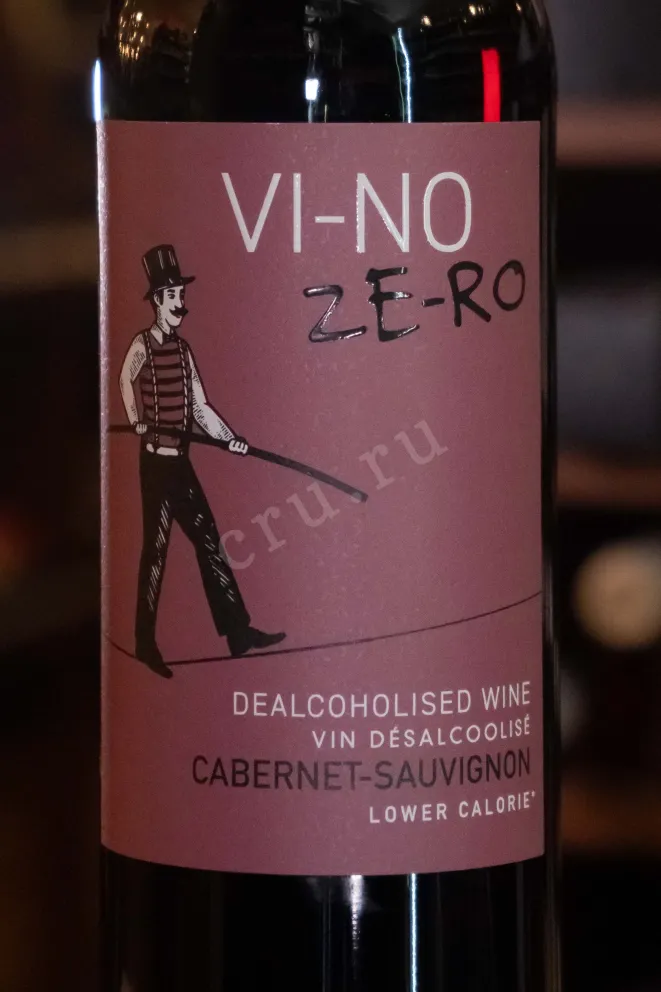 В магазине Крю Профи Vi-No Ze-Ro Cabernet-Sauvignon Dealcoholised 2024 0.75 л