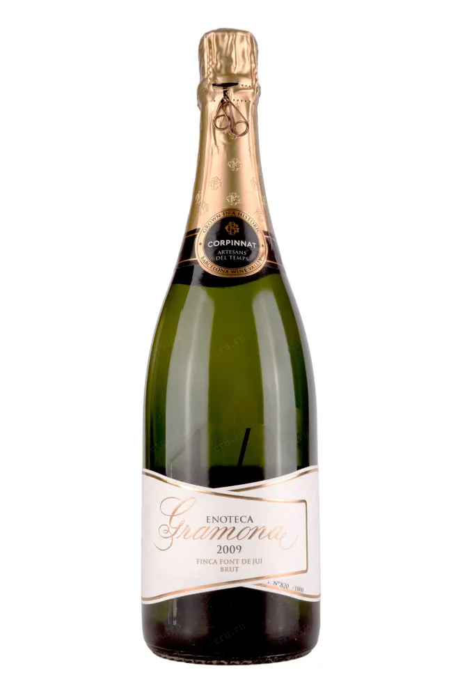 Бутылка Gramona Enoteca Brut Corpinnat 2009 gift box 0.75 л
