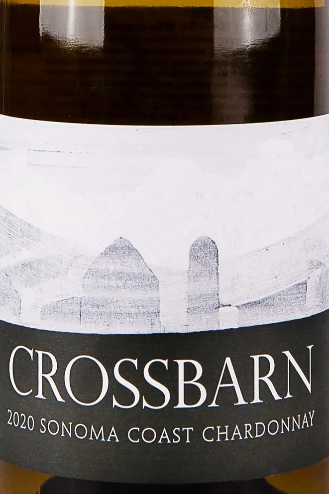 Этикетка CrossBarn by Paul Hobbs Chardonnay Sonoma Coast 2019 0.75 л