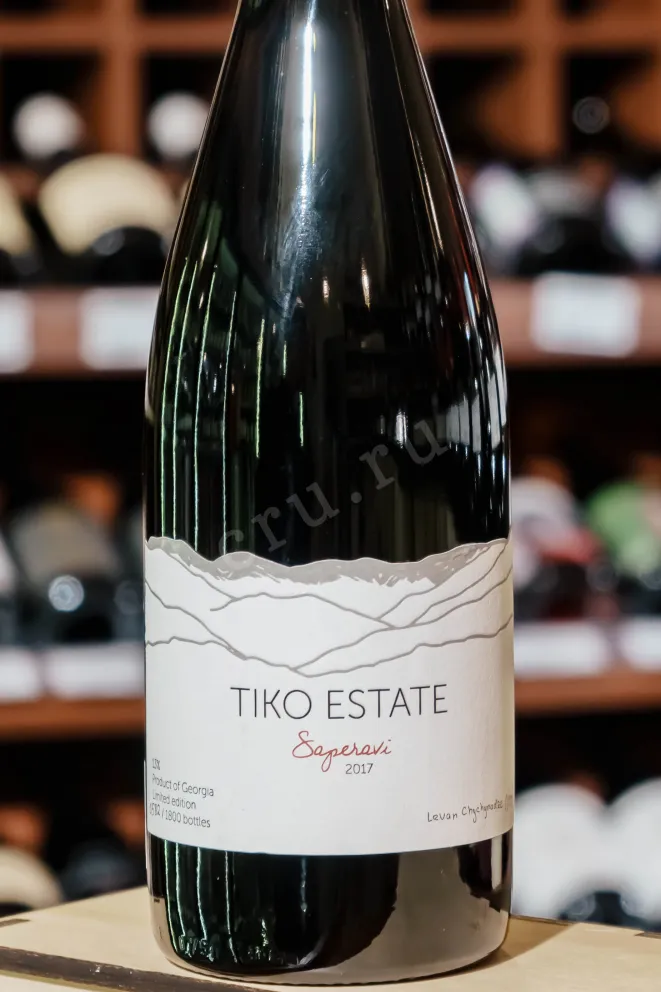 В магазине Крю Профи Tiko Saperavi  2017 0.75 л