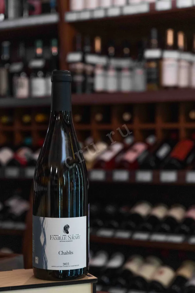 В магазине Крю Профи Savary Chablis 2022 0.75 л