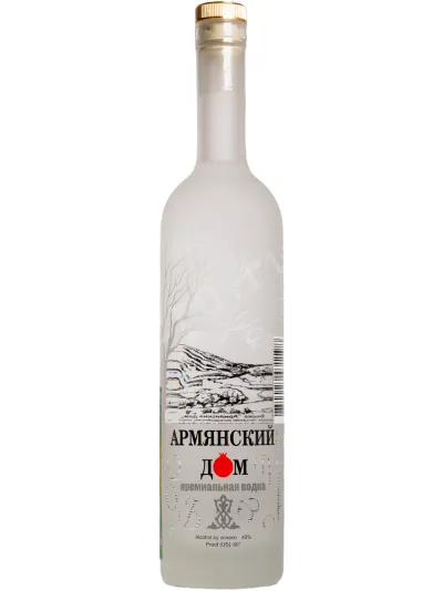 Водка Армянский Дом  0.5 л
