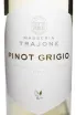 Этикетка Masseria Trajone Pinot Grigio Puglia IGP 2024 0.75 л