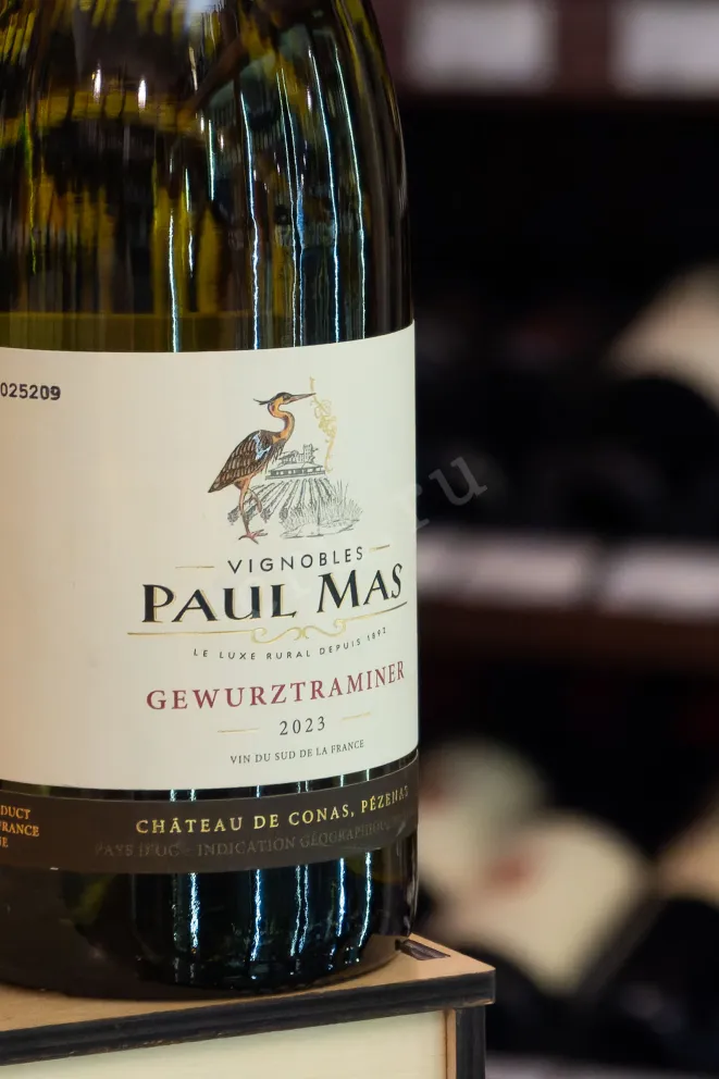 В магазине Крю Профи Paul Mas Gewurztraminer Pays d'Oc 2023 0.75 л