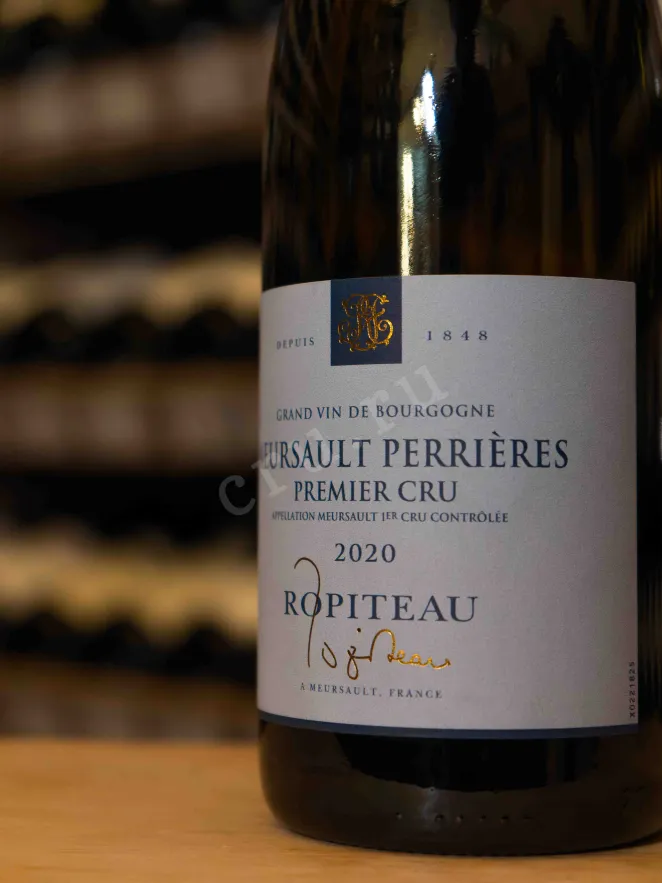 В магазине Крю Профи Ropiteau Mersault Perrieres Premier Cru AOC 2020 0.75 л