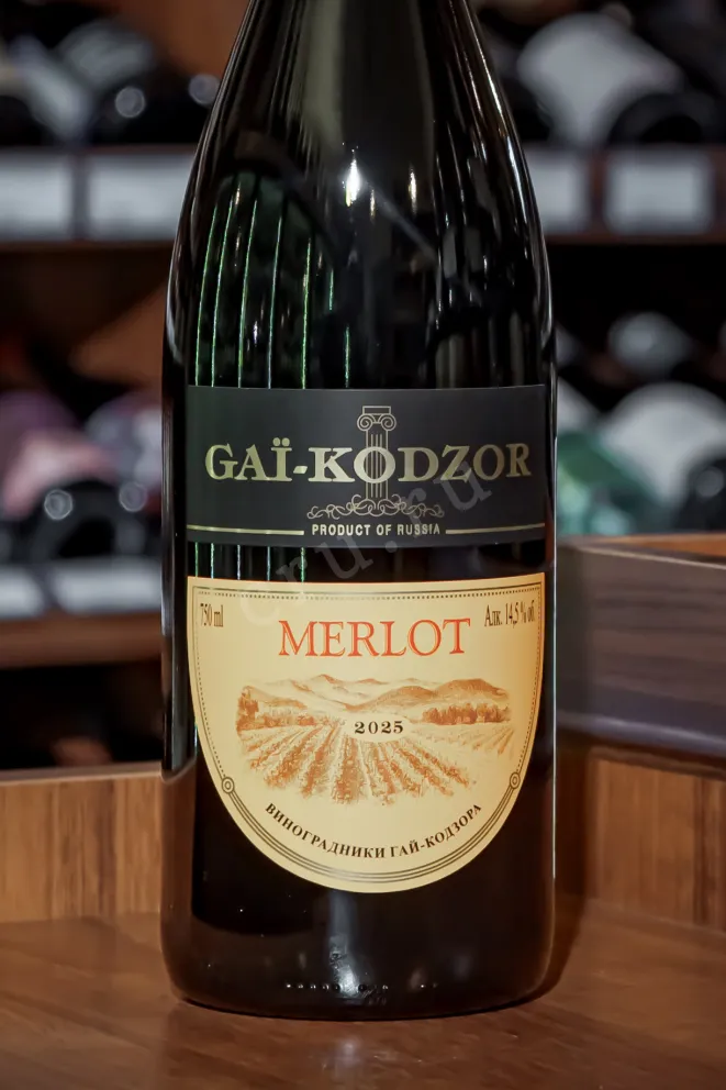 В магазине Крю Профи Gai-Kodzor Merlot 2025 0.75 л