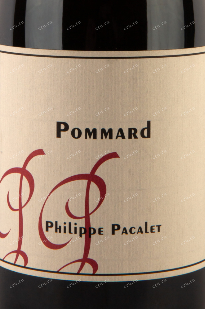 Этикетка Philippe Pacalet Pommard 2018 0.75 л