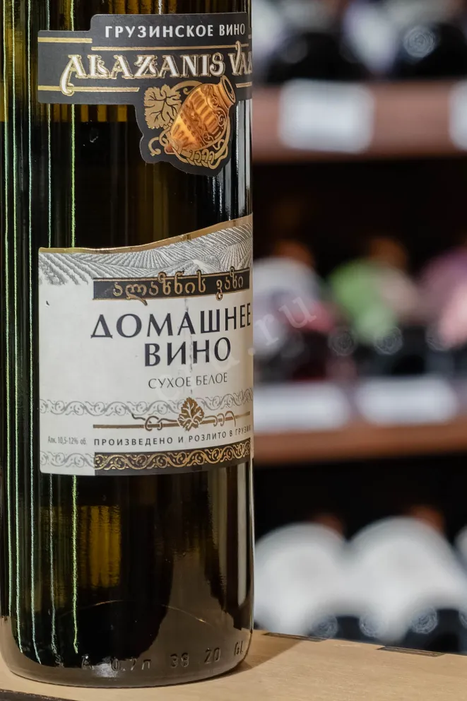 В магазине Крю Профи Alazanis Vazi Domashnee White Dry 2019 0.75 л
