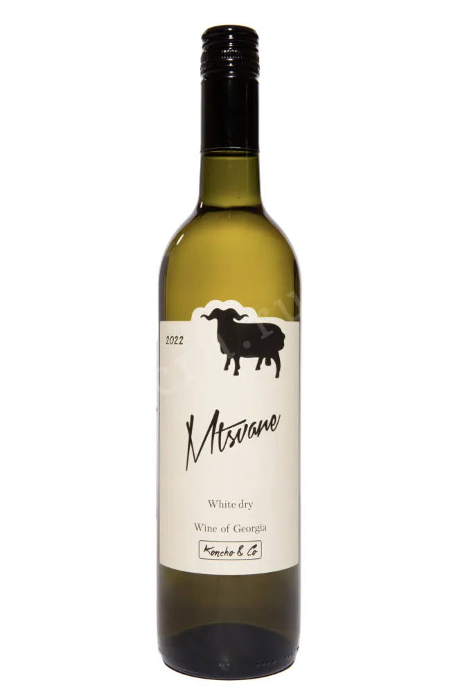 Вино Koncho & Co Mtsvane 2022 0.75 л