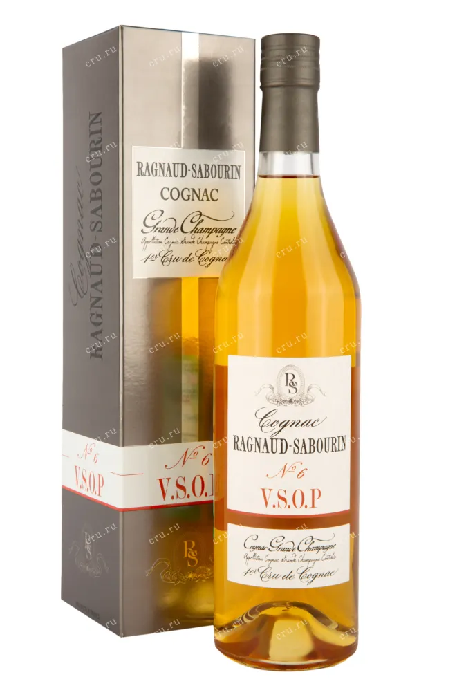 Коньяк Ragnaud Sabourin № 6 VSOP gift box  0.7 л