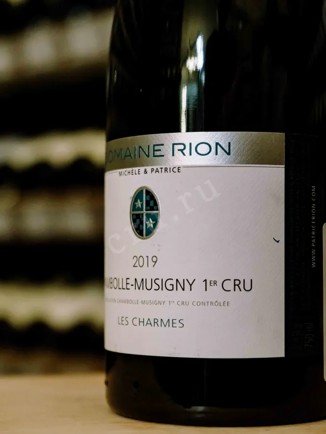 В магазине Крю Профи Chambolle-Musigny 1er Cru Domaine Rion Michele et Patrice Les Charmes 2019 0.75 л