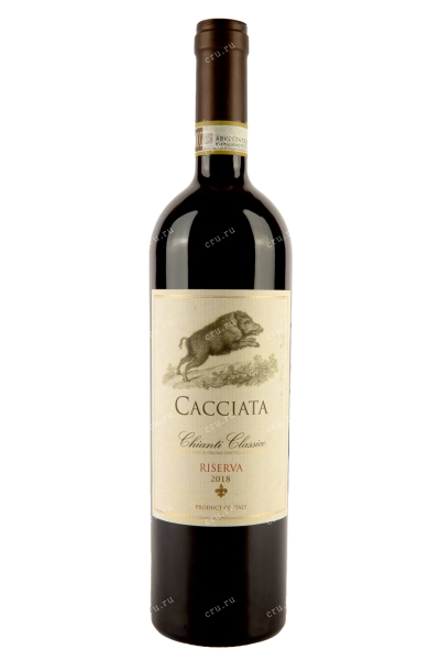 Вино Castellani Cacciata Chianti Classico Riserva 2018 0.75 л
