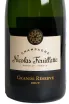 Этикетка Nicolas Feuillatte Grande Reserve Brut in gift box 0.75 л