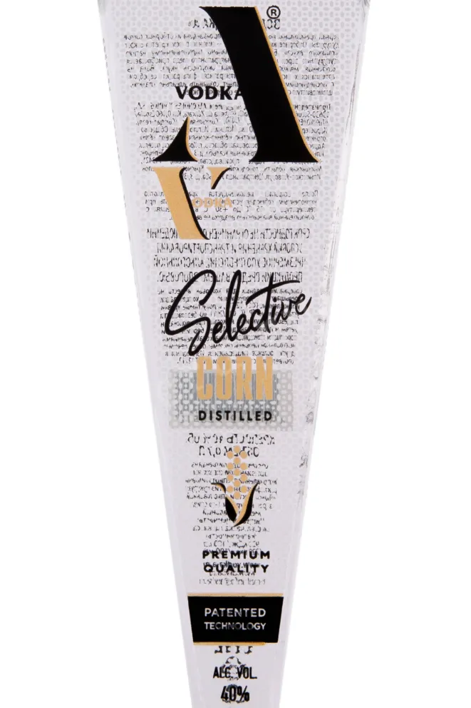 Этикетка Vodka A 0.7 л