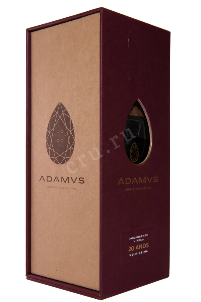 Бренди Adamus Aguardente Vinica 20 years old in gift box  0.7 л