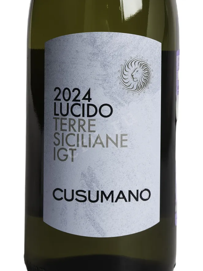 Этикетка Cusumano Lucido Sicilia DOC 2024 0.75 л