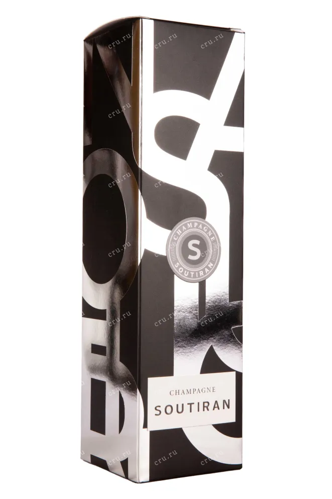 Подарочная коробка Soutiran Perle Noire Ambonnay Grand Cru 2018 0.75 л