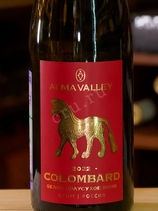 В магазине Крю Профи Alma Valley Colombard White medium dry 2022 0.75 л