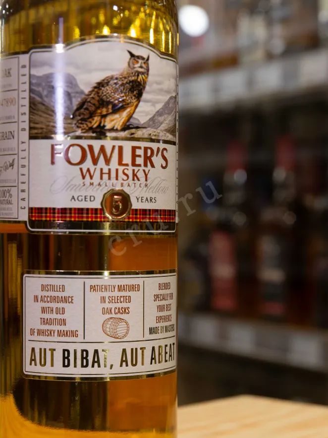 В магазине Крю Профи Fowler's 5 years 1 л