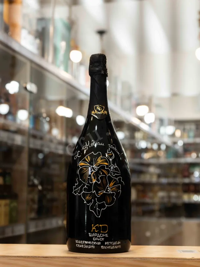 В магазине Крю Профи KD Chardonnay Brut 2022 1.5 л