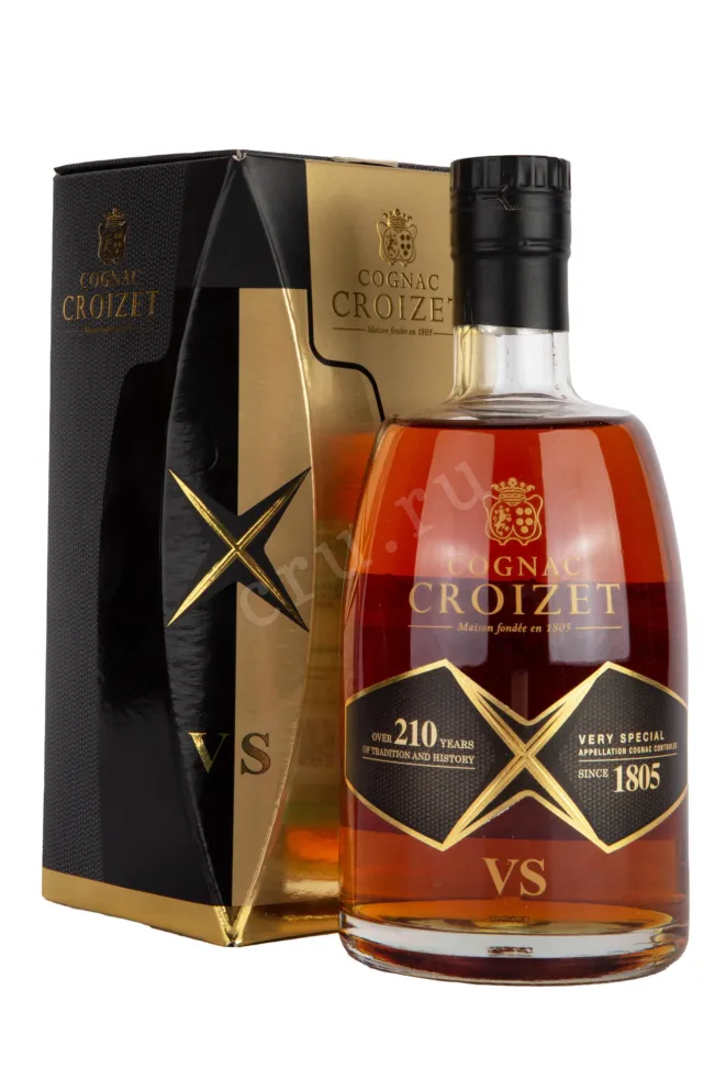 Коньяк Croizet VS X in gift box  0.75 л